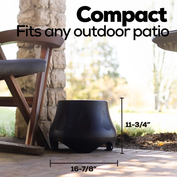 Main product image for Dayton Audio Powered Outdoor Wireless 160 Watt Bluetooth Subwoofer with Amplified Stereo Outputs IOSUBP310-042